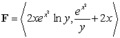 Use Green's Theorem to calculate the counterclockwise circulation of the vector field around the boundary of the region that is bounded above by the curve and below by the curve
