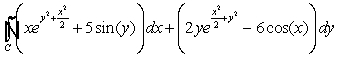 Evaluate where is the boundary of the unit square oriented clockwise.