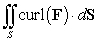 Compute where S is the portion of the surface of the sphere with radius and center that is above the plane oriented upward, and F is the vector field .