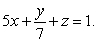 Compute where is the intersection line of the surfaces and