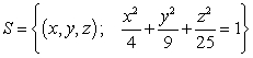 Compute where S is the ellipsoid with outward-pointing normal and .