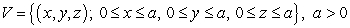 <strong>Let S be the boundary of the region V defined by oriented with outward-pointing normal. Let . The surface integral is equal to which of the following?</strong> A) B) C) D) E) None of the above