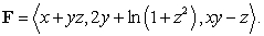 Compute the surface integral where S is the half sphere , , oriented with outward pointing normal, and