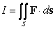 Compute where and is the part of the paraboloid above the plane , oriented outward.