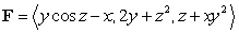 Compute where and is the part of the paraboloid above the plane , oriented outward.
