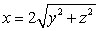 Find the flux of the vector field through the boundary of the region enclosed by and oriented with inward-pointing normal.