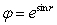 Let . Express in terms of the unit radial vector in .