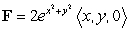 Determine whether the vector field is a conservative vector field, and if so, find a potential function for by inspection.