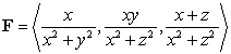 Compute the line integral where C is the segment from to and .