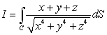 Evaluate where C is the line segment joining the points and