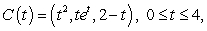 Compute the work performed in moving a particle along the path by the force
