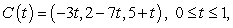 Compute the mass of the curve if the mass density is
