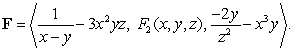Consider the vector field Find the formula for so that is conservative and