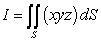 Compute where S is the part of the plane which lies inside the half cylinder .