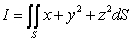 Evaluate where is the portion of the paraboloid contained within the cylinder