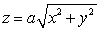 Find the surface area of the portion of the cone within the cylinder