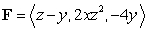 Evaluate where and is the surface oriented outward.
