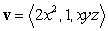 Compute the flux of water through the parabolic cylinder (oriented in the positive y-direction) S : , , where the velocity vector is (in ).
