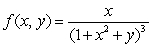 Evaluate the double integral of the function over the rectangle