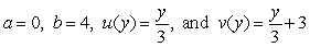 <strong>Let be continuous. If the equality holds, then:</strong> A) . B) . C) . D) . E) There are no , and that satisfy the equality.