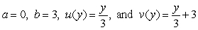 <strong>Let be continuous. If the equality holds, then:</strong> A) . B) . C) . D) . E) There are no , and that satisfy the equality.