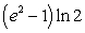 <strong>The value of the integral is which of the following?</strong> A) B) C) D) E) The integral cannot be evaluated analytically.