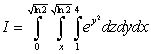 <strong>Let . </strong> A) Rewrite the integral in the order B) Compute the integral in the preferable order.