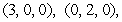 <strong>The volume of the tetrahedron bounded by the coordinate planes and the plane through and is which of the following?</strong> A) B) C) D) E)
