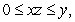 Find if is the region satisfying and