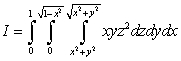 Rewrite the integral using cylindrical coordinates and evaluate the integral.