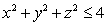 Find the volume of the portion of the ball lying above the plane