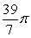 <strong>The of the solid region that is inside the cylinder , below the paraboloid and above the plane (assuming ) is which of the following?</strong> A) B) C) D) 6 E) None of the above