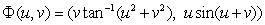 The Jacobian of   at the point   is which of the following?