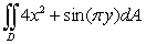 Let be the parallelogram with vertices A) Find a linear mapping that maps to B) Use the linear mapping to evaluate
