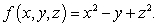 Let be the function defined by Describe the shape of the level surface
