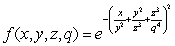 Find the domain and range of the function .