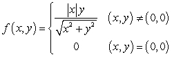 <strong>Let be the following function. </strong> A) Determine whether is continuous at the origin. B) Compute the partial derivatives and .