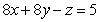 Find the point on the surface where the tangent plane is parallel to the plane .