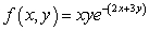 Find the critical points of for and analyze them using the second derivative test.