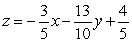 <strong>The plane best fits the points and if the sum of at these points is minimized by and The plane that best fits the points , , , and is:</strong> A) . B) . C) . D) . E) .
