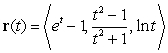 <strong>The curve intersects the plane at which of the following points?</strong> A) B) and C) D) E) The curve does not intersect the - plane.