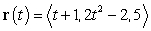 Find a point on the curve where the tangent line is parallel to the plane .