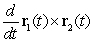 <strong>Find , where and : </strong> A) by first computing the cross product and then differentiating. B) using the cross product rule.