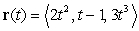Find the points on the curve where the tangent line is parallel to the plane