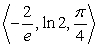 <strong>The path of a particle satisfies At , the particle is located at:</strong> A) . B) . C) . D) . E) The data are not sufficient.