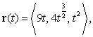 Find the arc length parametrization of the curve .