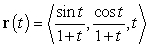 Find the speed at time of the particle that is traveling along the curve .