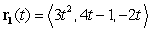 Particle 1 follows the path parametrized by , while Particle 2 follows the path parametrized by . At what time does the speed of Particle 1 match the speed of Particle 2?