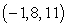 The path of a projectile is parametrized by . Find the projectile's speed when it reached the point .