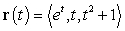 Find the unit normal vector , the curvature , and the center of the osculating circle at , for the curve .